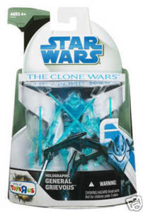 Clone Wars 2008 - Holographic General Grievous Exclusive