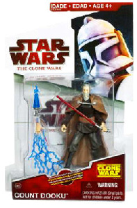 Clone Wars 2009 Red Back - Count Dooku