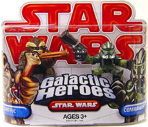 Galactic Heroes - Commander Gree and Tarfful RED