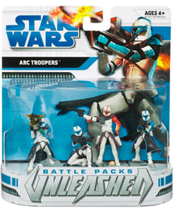Star Wars Battle Packs Unleashed: The Clone Wars Heroes and Villains: ARC Troopers