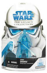 SW Legacy Collection - Build a Droid - Count Dooku HOLOGRAPHIC TRANSMISSION