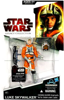 SW Legacy Collection - Build a Droid - Black Card - Luke Skywalker In Snowspeeder Suit