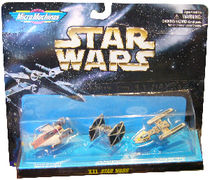 MicroMachines XII - A-Wing, Tie Starfighter, Y-Wing
