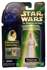 POTF - Green: Princess Leia with Sporting Blaster