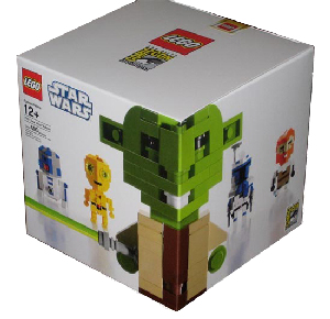 SDCC 2010 LEGO Star Wars Clone Set Cube Dude