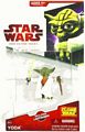 Clone Wars 2008 - Red Card - Yoda with Lightsaber