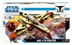 Clone Wars 2008 - ARC-170 FIGHTER Exclusive