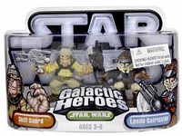 Galactic Heroes - Skiff Guard and Lando Calrissian SILVER