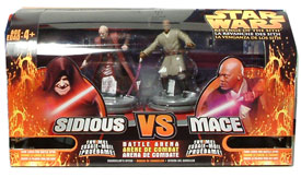 Darth Sidious VS. Mace Windu