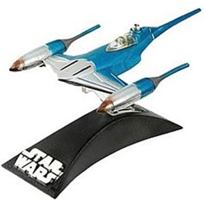 Titanium Die-Cast: Naboo Patrol Fighter - Blue