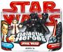 Galactic Heroes - Princess Leia and Darth Vader RED