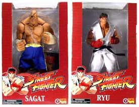 Street Fighter - 10-Inch Ryu and Sagat