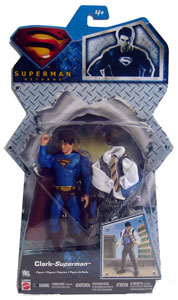 Silver Back Clark to Superman - Superman Returns