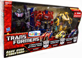 Transformers Exclusive - 3-Pack Rage Over Cybertron - Optimus Prime, Megatron, Bumblebee