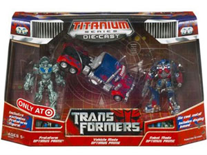 Titanium Ultimate Optimus Prime Box Set