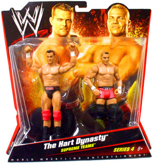 Mattel WWE - 2-Pack: Supreme Teams - The Hart Dynasty - DH Smith - Tyson Kidd
