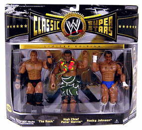 WWE Classic - The Rock, High Chief Peter Maivia, Rocky Johnson
