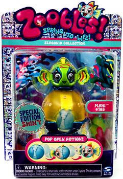 Zoobles Seagonia Animal Mini Special Edition Shiny Mahi 109